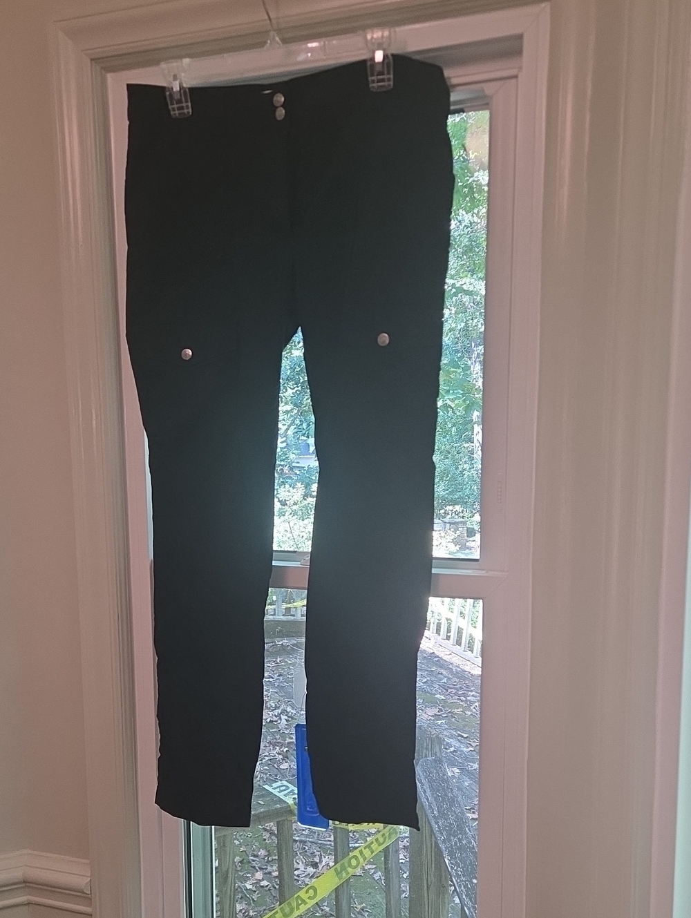 Anatomie Black Skinny Cargo Pants L